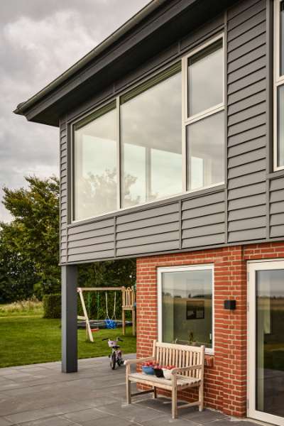 Altes Bauernhaus erhält neues Leben durch hochwertige Fassadenprofile, Aalborgvej 214, 7742 Vesløs, Dänemark